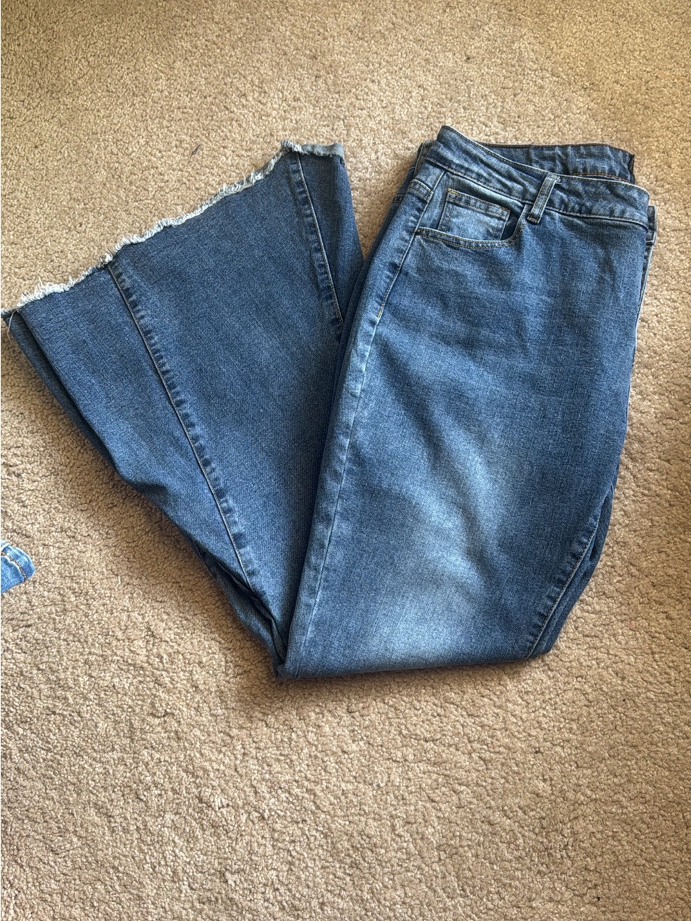 L&B Women's Extreme Flare Jeans